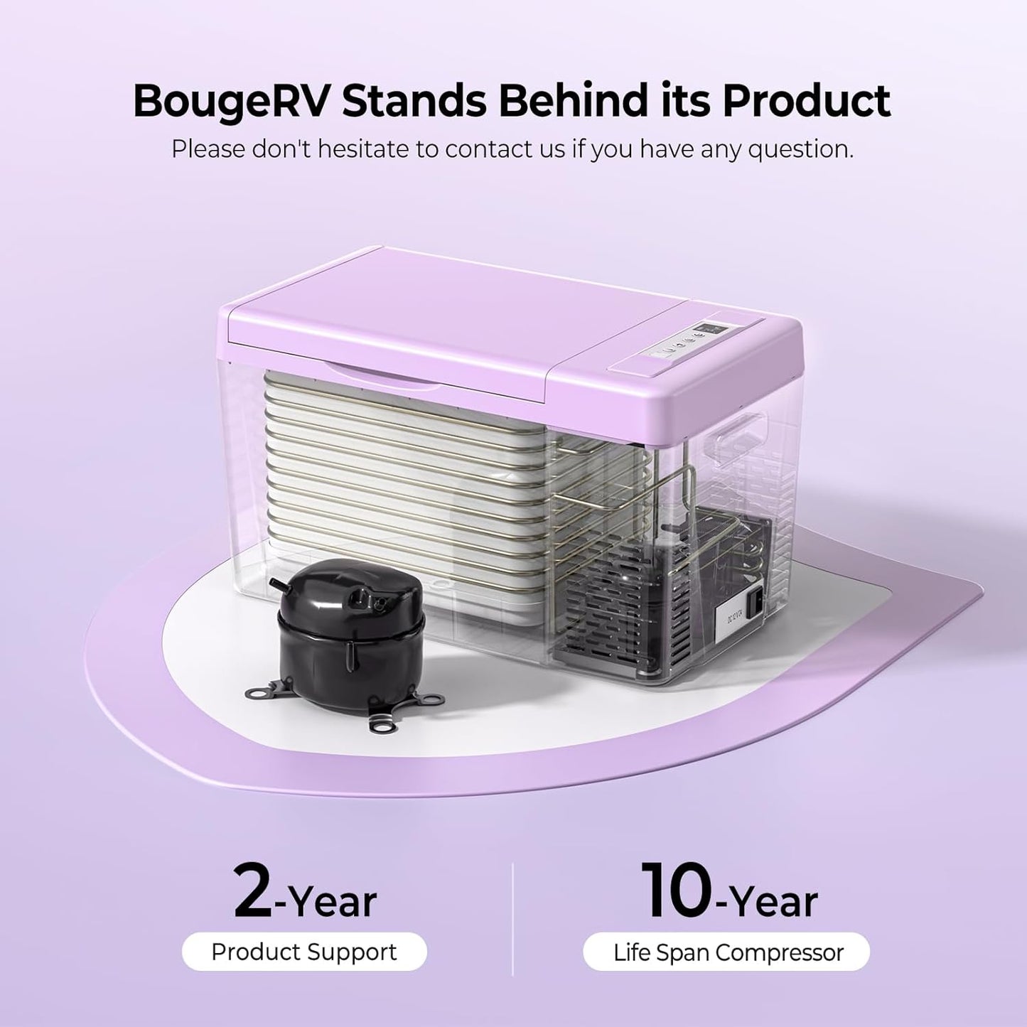 12 Volt Refrigerator 12V Car Fridge 23 Quart Portable Freezer Compressor Cooler 12/24V DC 110~240 Volt AC for Truck Van RV Camper SUV Travel Camping Road Trips Tailgating -7℉~50℉