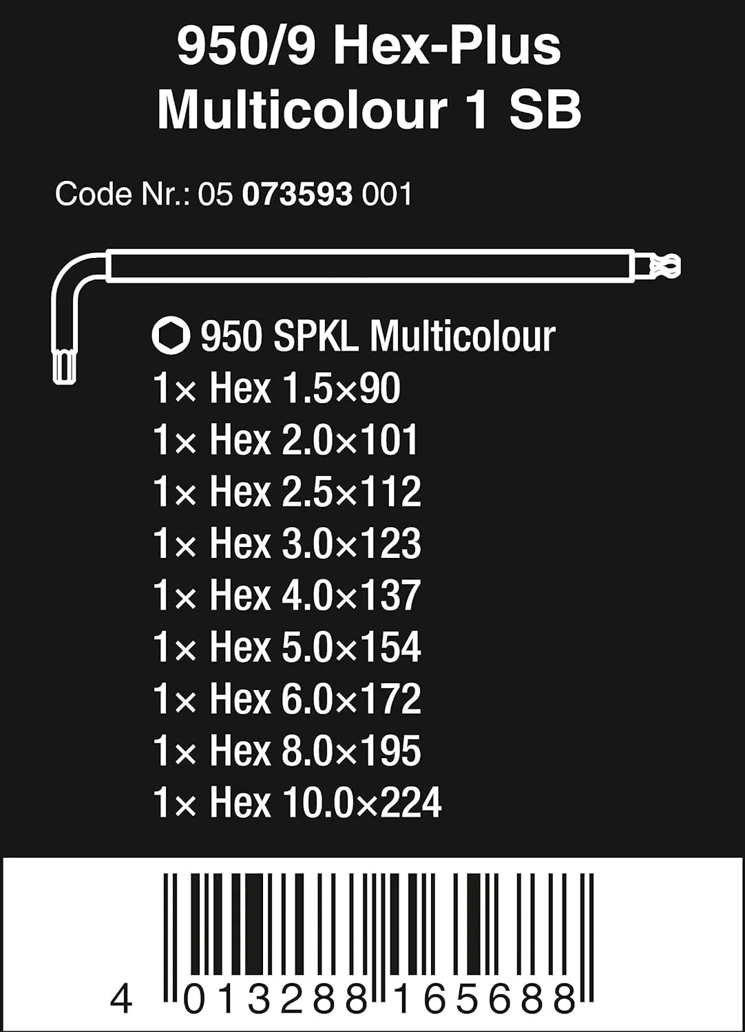 5003594001 8100 SB 2 Zyklop 3/8" Metric Ratchet Set ( Piece of 43)