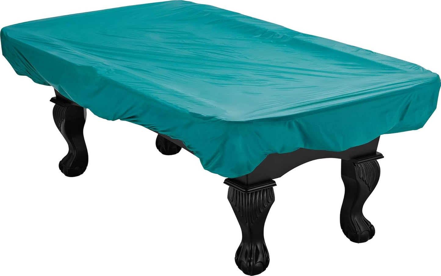 6 Ft Portable Pool Table, Adults Folding Billiards Tables for Game Room with Easy Foldable Storage, Includes Full Set of Billiard Balls, Cues, Chalk & Brush