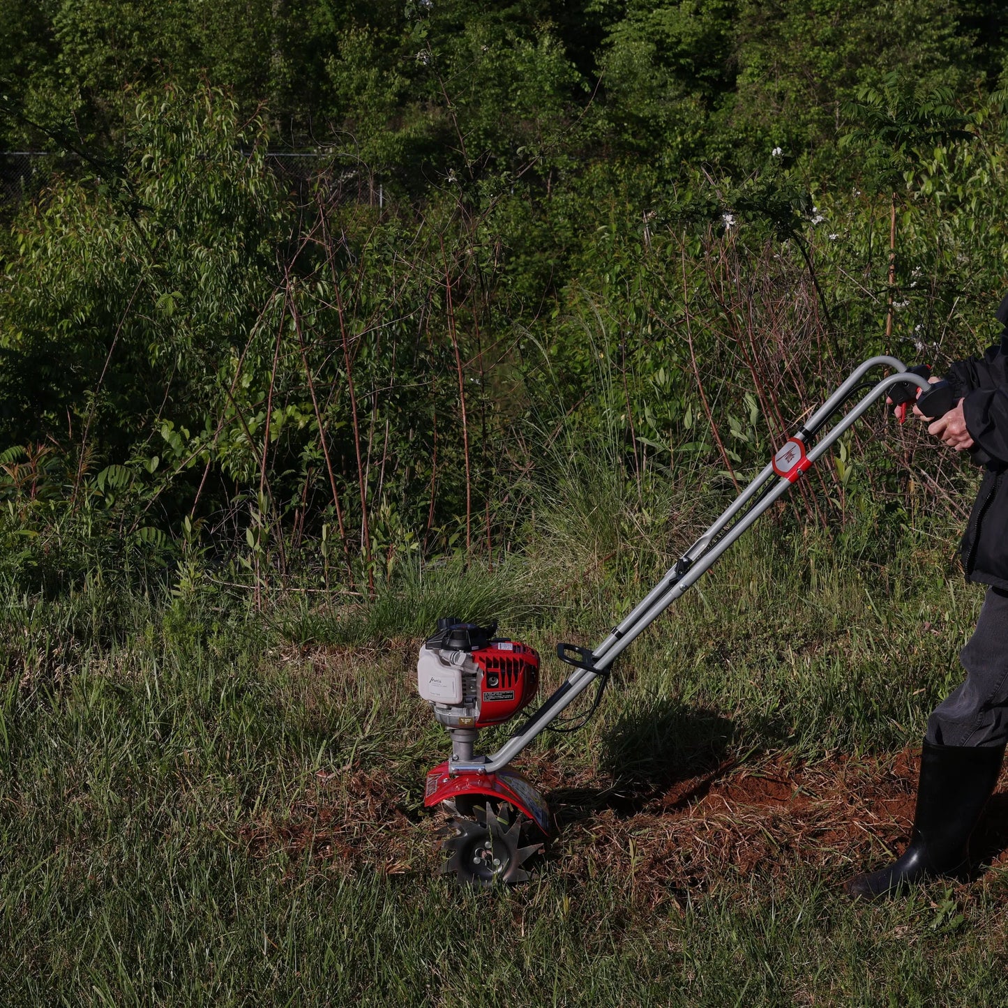 7268 Mini-Tiller/Cultivator 25-cc 9-in Front-Tine Forward-rotating Tiller