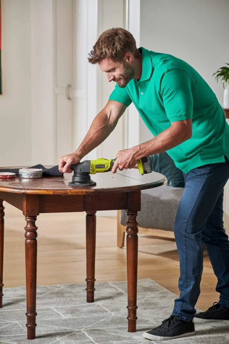 18 V ONE+ Cordless Eccentric Polisher PRO R18P-0 Polishing Plate 125 mm