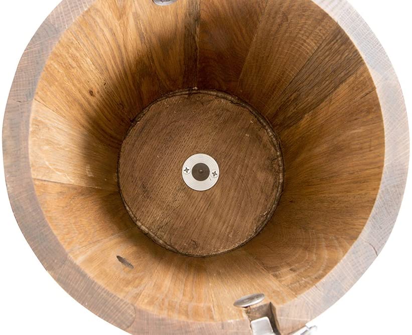 6 qt Ice Cream Maker – Classic Wooden Tub – Hand Crank