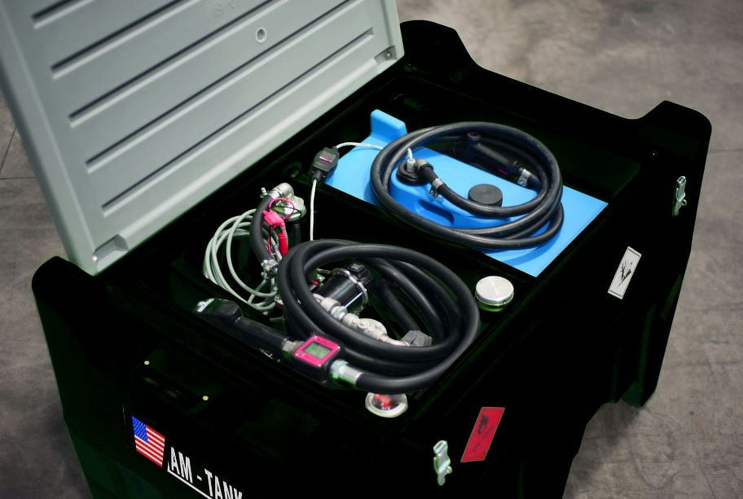 105gl DIESEL + 13gl DEF COMBO Portable Tank with 12V Pumps