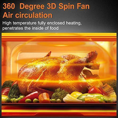 10-in-1 Air Fryer Oven, 20 Quart Airfryer Toaster Oven Combo, 1800W Large Air Fryers, Convection Toaster Oven with Rotisserie Dehydrator.