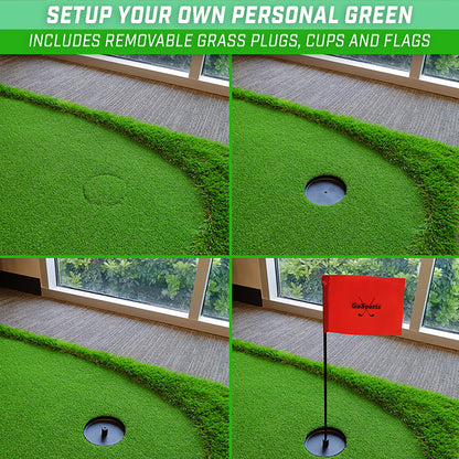 12'x5' Golf Putting Green for Indoor & Outdoor Putting Practice