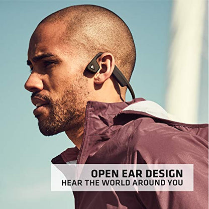 Titanium Bone Conduction Wireless Bluetooth Headphones, Black