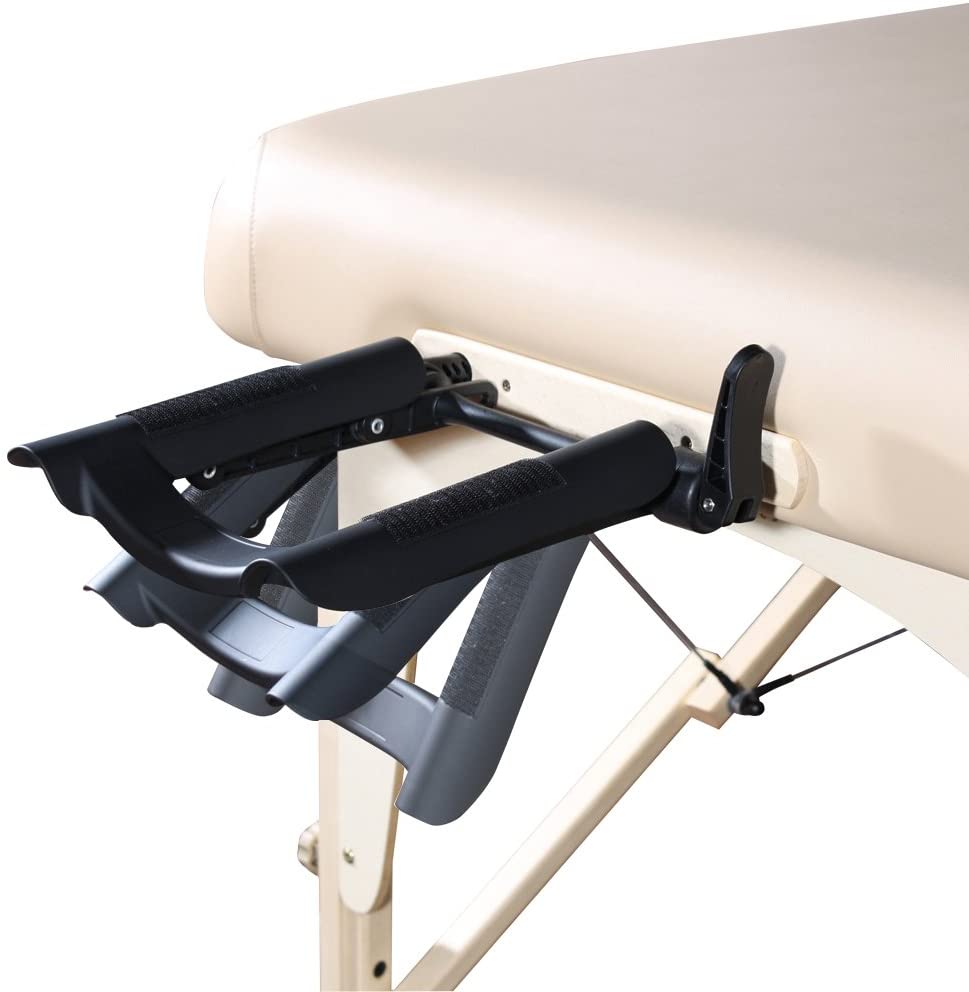 30′′ Massage Table Package with 3′′ Memory Foam,Dove Grey