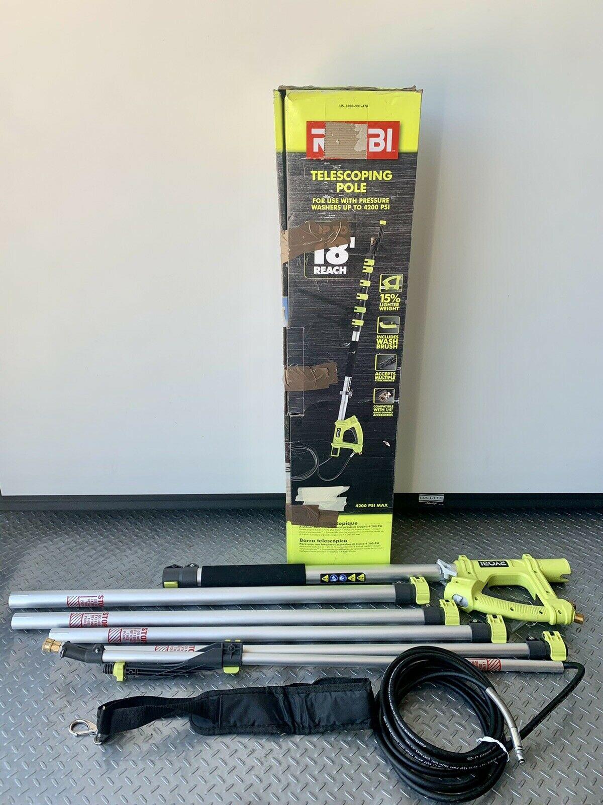 RY31EP26 18 ft. Extension Pole for Pressure Washer up 4200psi