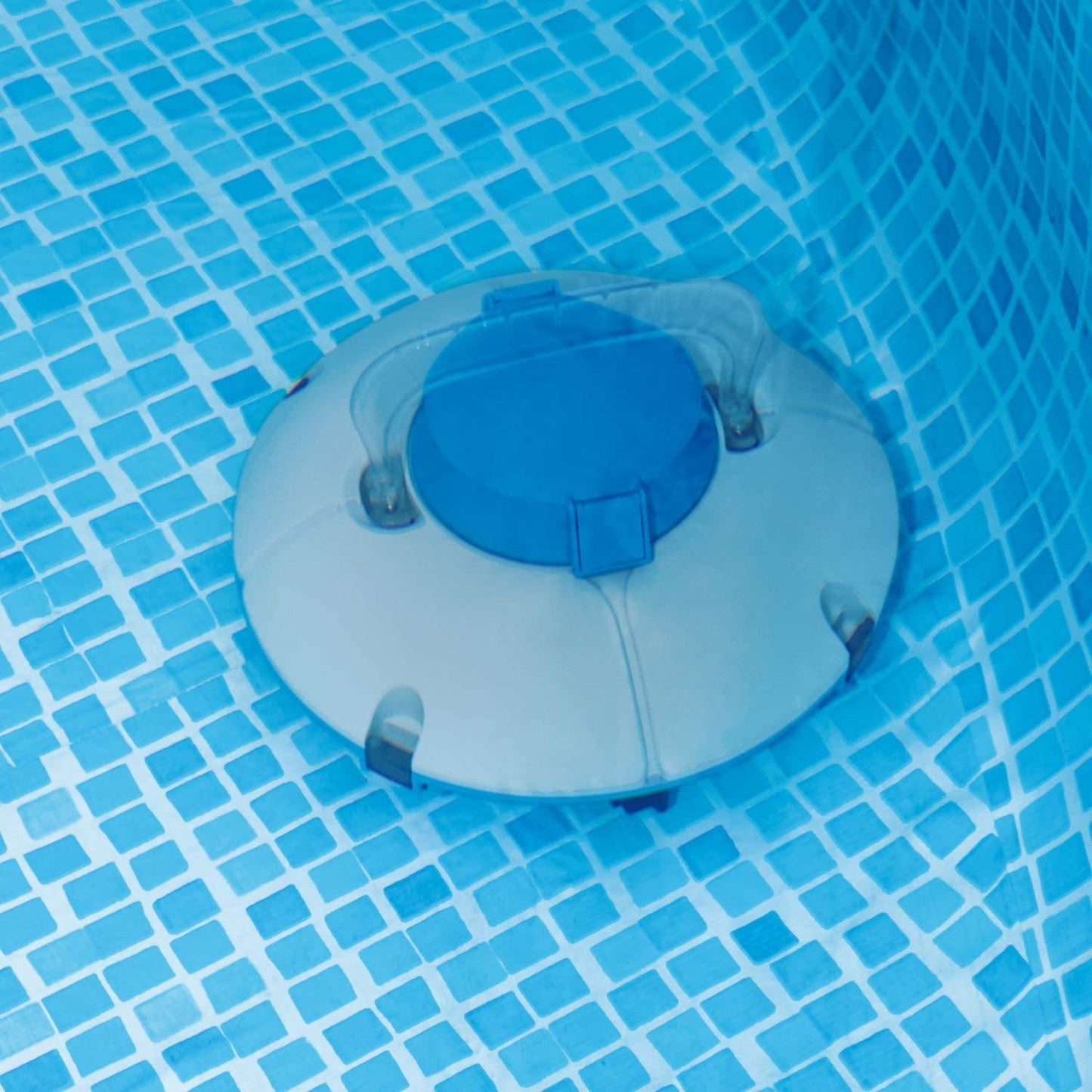 P56000024 Cordless Rechargeable Robotic Above Ground Flat Floor Swimming Pool Water Vacuum Cleaner System
