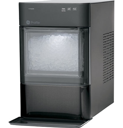 2.0 Countertop Nugget Ice Maker | Ice Machine with WiFi Connectivity | Smart Home Kitchen Essentials | Black Stainless