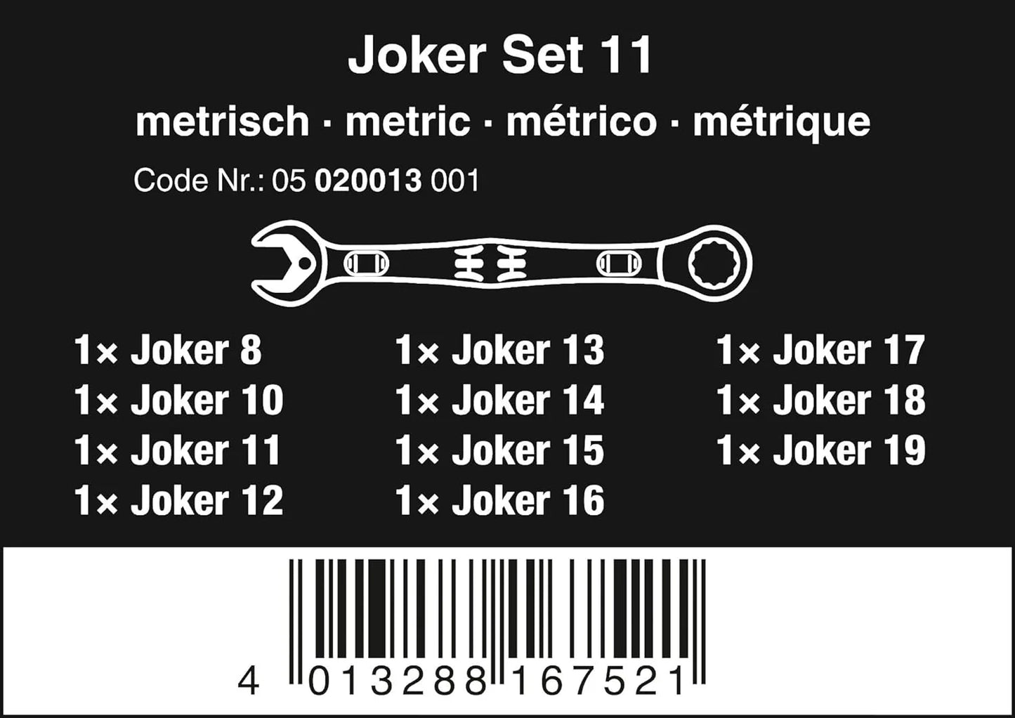 5003594001 8100 SB 2 Zyklop 3/8" Metric Ratchet Set ( Piece of 43)