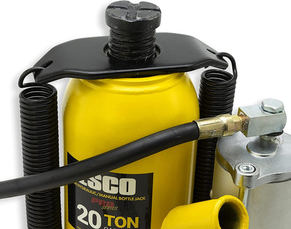 30 Ton Pro Series Air Hydraulic Bottle Jack – Heavy Duty Lifting for Automotive and Industrial Use