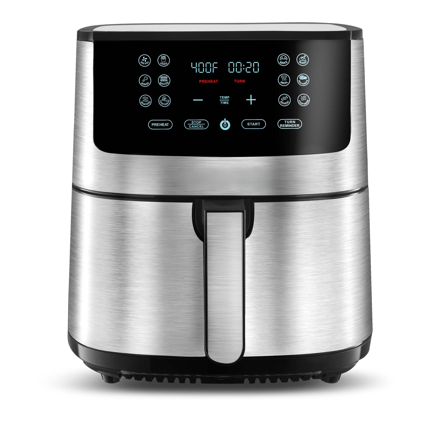 8-Qt. Stainless Steel Digital Air Fryer