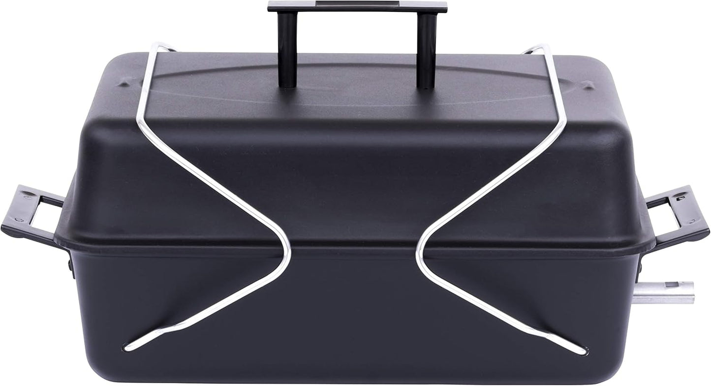 Portable Convective 1-Burner Stainless Steel Propane Gas Grill