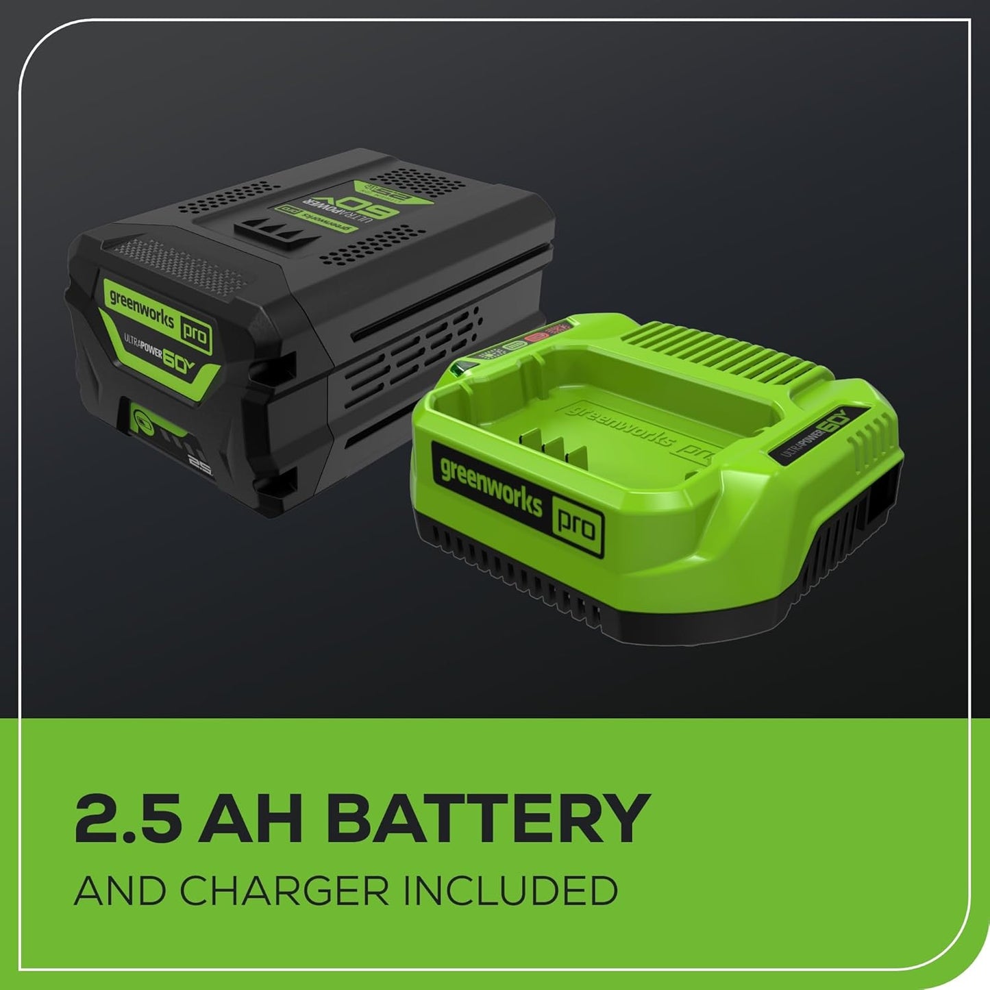 40V 16" Brushless Cordless Chainsaw, 4.0Ah Battery and Charger Included