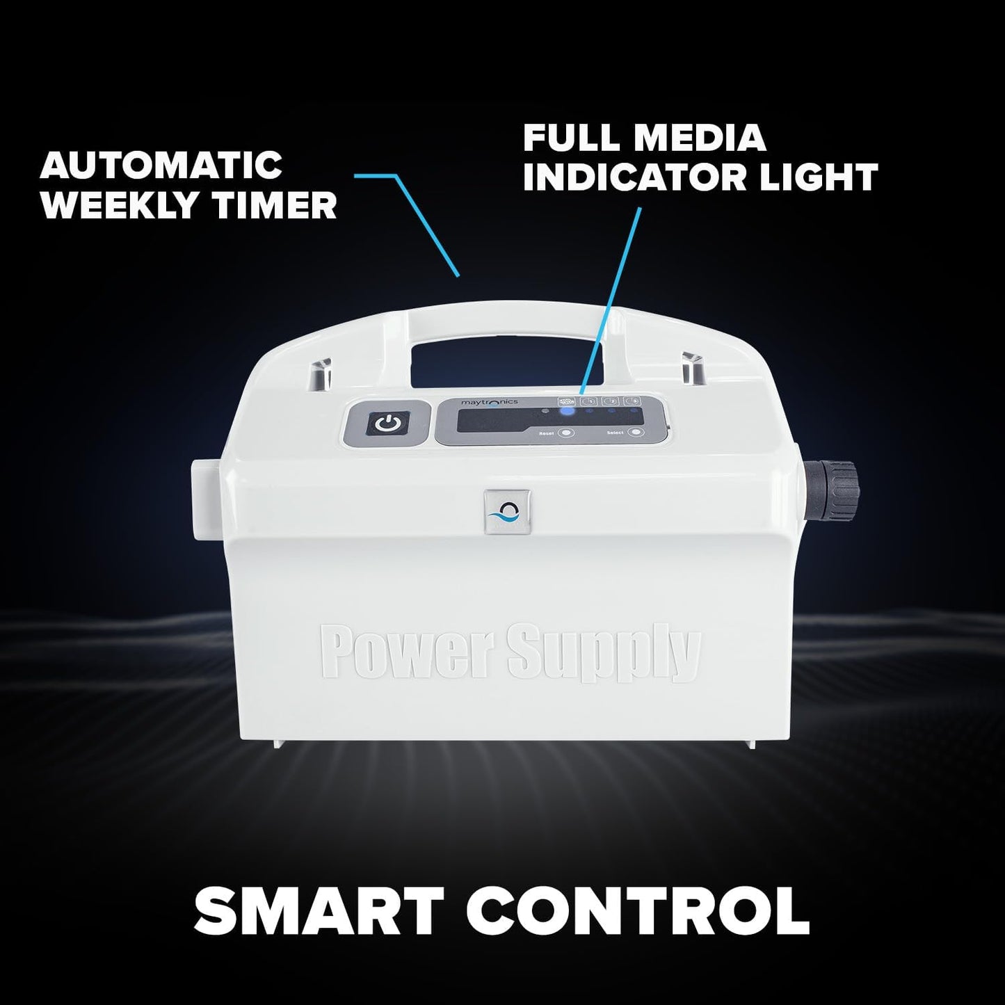 Robotic Pool Cleaner (2025 Model) with Multimedia, Oversized Leaf Bag, Standard & Ultrafine Filters, Weekly Timer, Waterline Cleaning & More for In-ground Swimming Pools up to 50ft