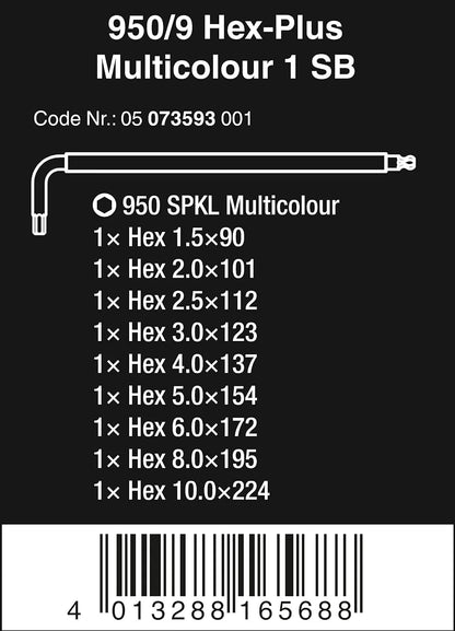 5003594001 8100 SB 2 Zyklop 3/8" Metric Ratchet Set ( Piece of 43)