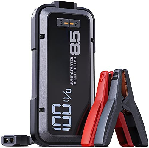 2000 Amp 20000mAh Car Starter for up to 8.5L Gas and 6L Diesel Engines