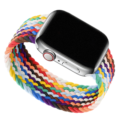 Vibrant Braided Solo Loop Apple Watch Bands