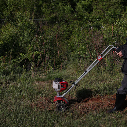 7268 Mini-Tiller/Cultivator 25-cc 9-in Front-Tine Forward-rotating Tiller