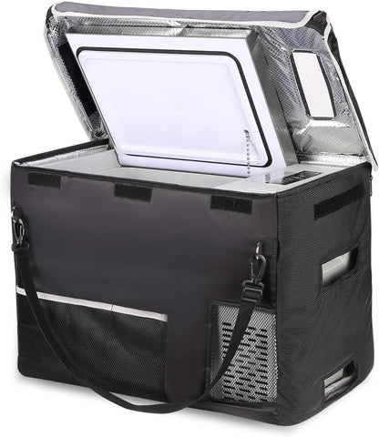 12 Volt Refrigerator 12V Car Fridge 23 Quart Portable Freezer Compressor Cooler 12/24V DC 110~240 Volt AC for Truck Van RV Camper SUV Travel Camping Road Trips Tailgating -7℉~50℉