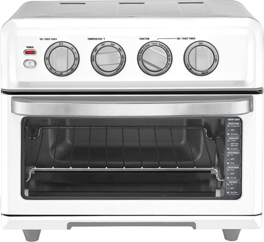 Air Fryer + Convection Toaster Oven, 8-1 Oven with Bake, Grill, Broil & Warm Options, Stainless Steel