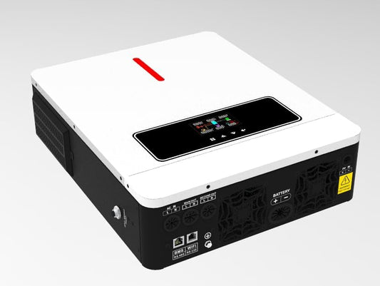 3600W Hybrid Pure Sine Wave Power Inverter with 120A MPPT Solar Charger .dc 24V to ac 110v 60HZ Solar Converter for Home,Car ＆Cabin