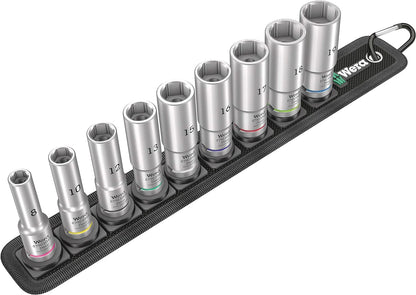 5003594001 8100 SB 2 Zyklop 3/8" Metric Ratchet Set ( Piece of 43)