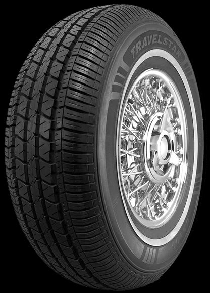 Travelstar UN106 All Season Tire 215/70R15 98T Passenger Tire 215/70/15,White Wall 18mm(Tire Only)