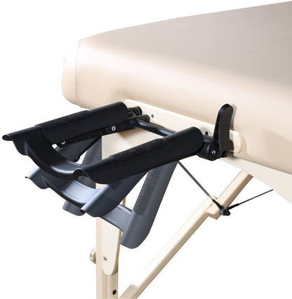 30′′ Massage Table Package with 3′′ Memory Foam,Dove Grey