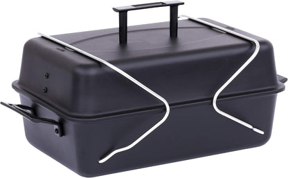 Portable Convective 1-Burner Stainless Steel Propane Gas Grill