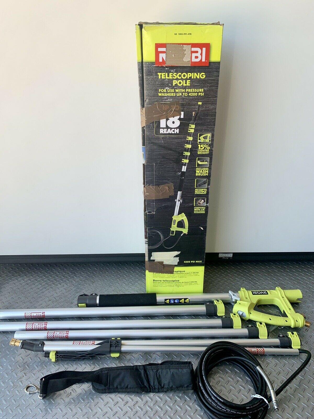RY31EP26 18 ft. Extension Pole for Pressure Washer up 4200psi