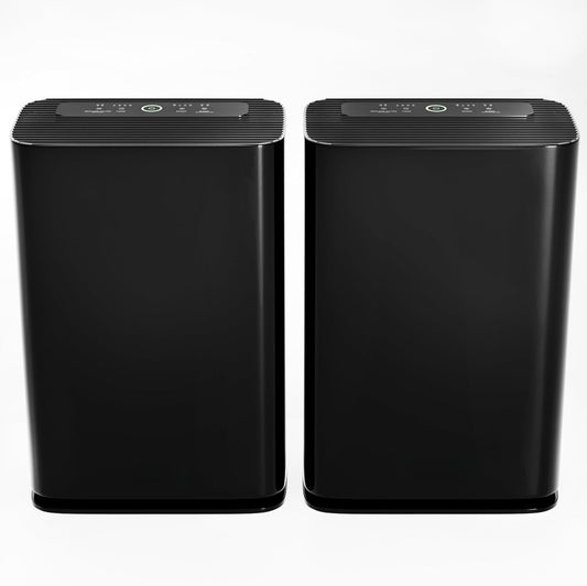 240 HEPA Air Purifiers for Home Large Rooms - Covers Up To 1,000 Sq Ft - Filters Up To 99.9% of Pollutants, Smoke, Pollen, Dust - Quiet HEPA Air Filter - Air Purifiers for Bedroom