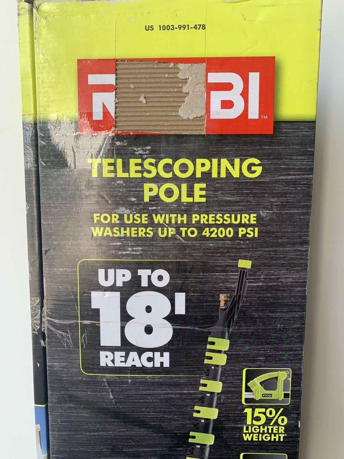 RY31EP26 18 ft. Extension Pole for Pressure Washer up 4200psi