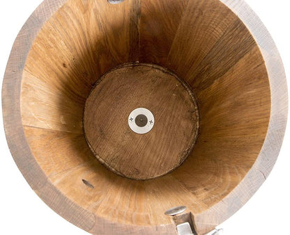 6 qt Ice Cream Maker – Classic Wooden Tub – Hand Crank