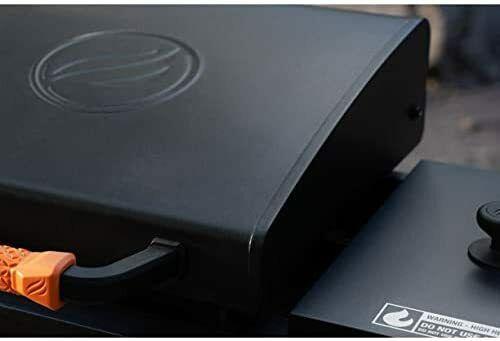 17 inch tabletop griddle with range top black